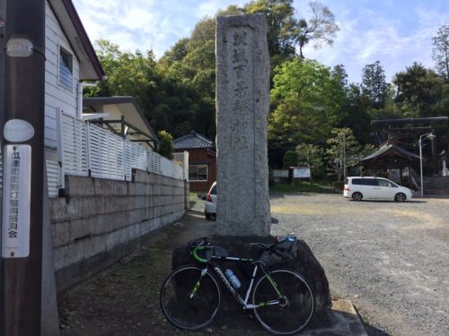 茨城百景_静神社と小場江堰の眺望