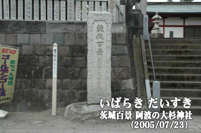 茨城百景_阿波の大杉神社