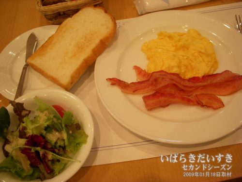 朝食 洋食：水戸京成ホテル