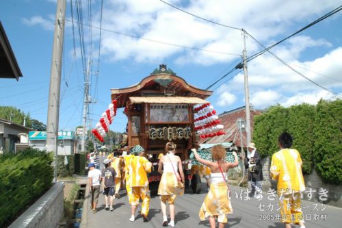 田宿芸座連：江戸崎祇園祭2005