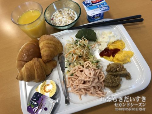 無料朝食（2018）：ライフイン土浦東