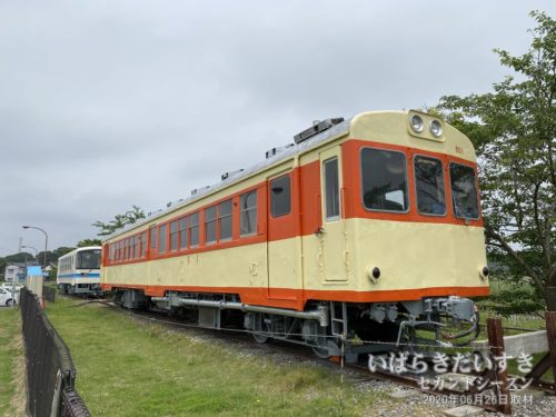 鹿島鉄道鉾田線 車両 キハ601（静態保存）