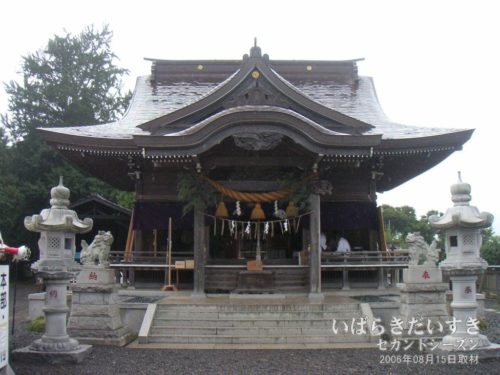 鷲神社 拝殿（2006年撮影）
