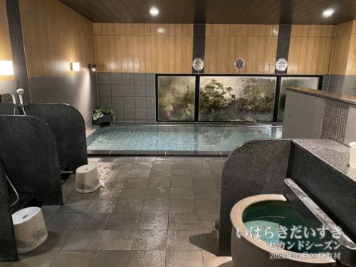 大浴場：ホテルルートイン土浦