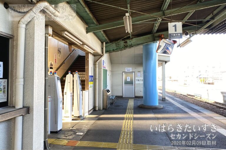 下妻駅 いばらきだいすき セカンドシーズン 茨城の鉄道駅舎 関東鉄道_常総線 下妻市