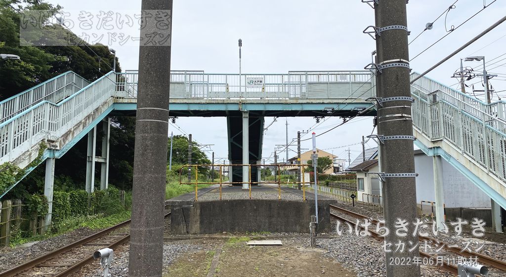 JR成田線 大戸駅 駅舎（2022年撮影）